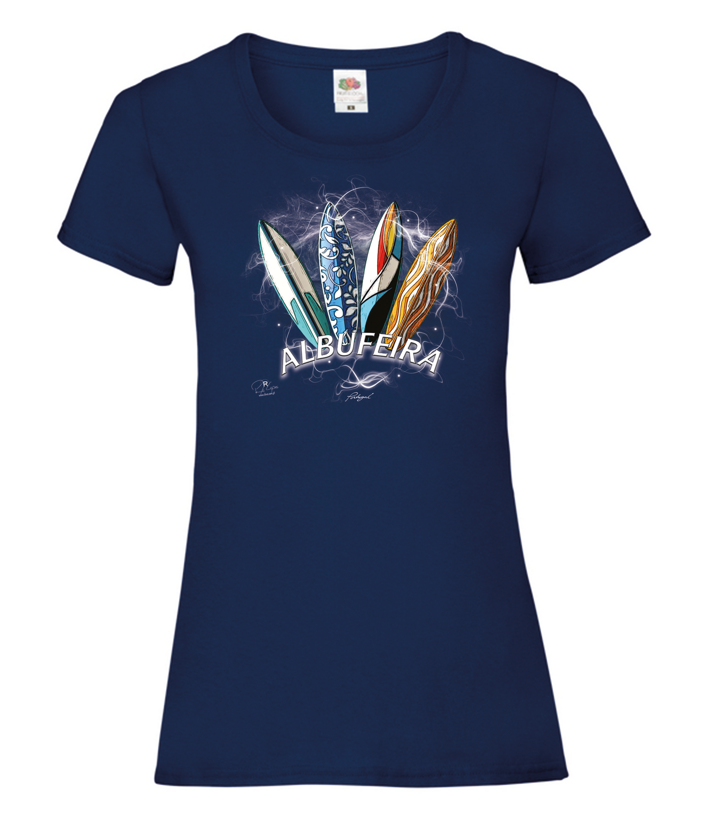 T-shirt Senhora Surfboards Albufeira