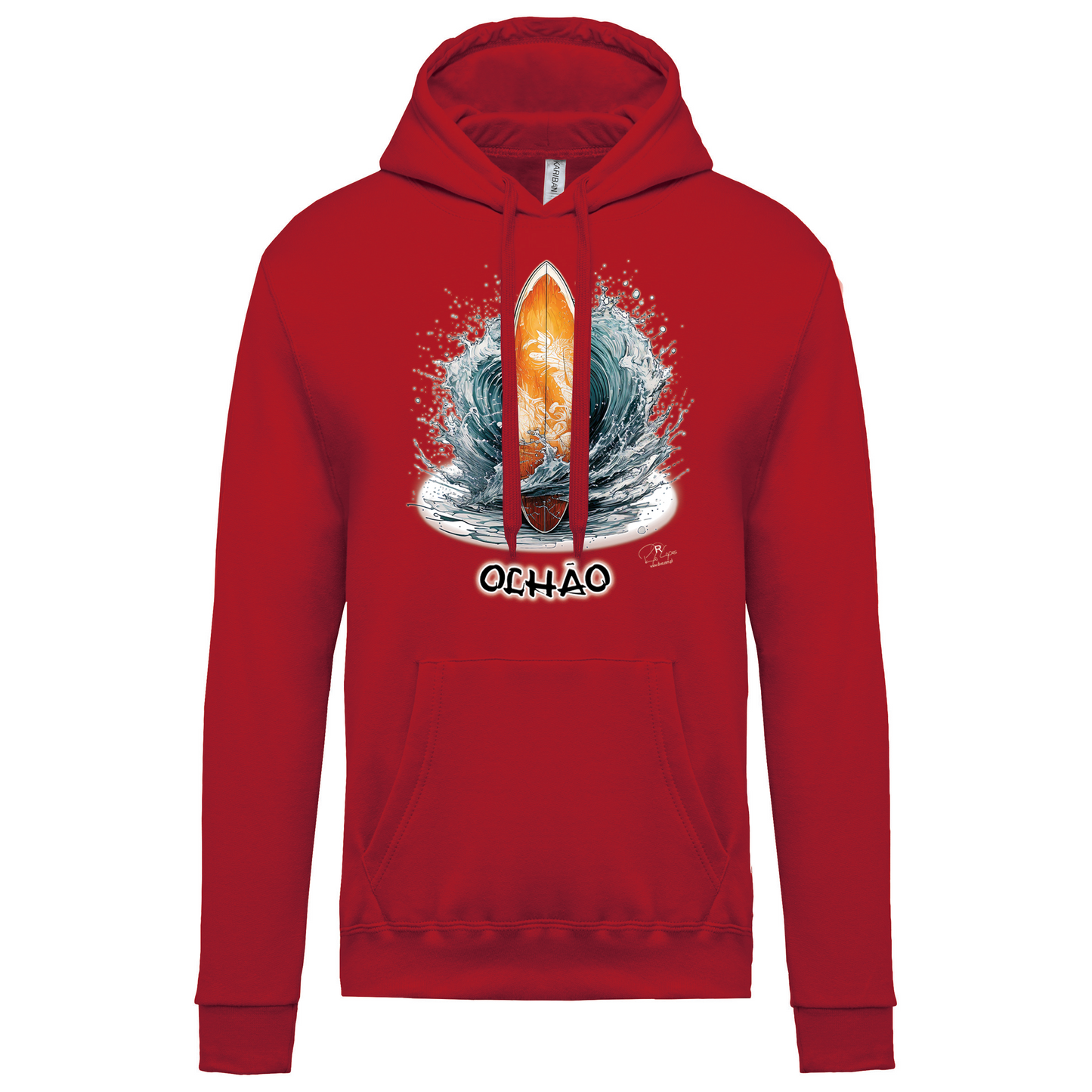 Sweatshirt Kariban com Capuz Prancha Olhão