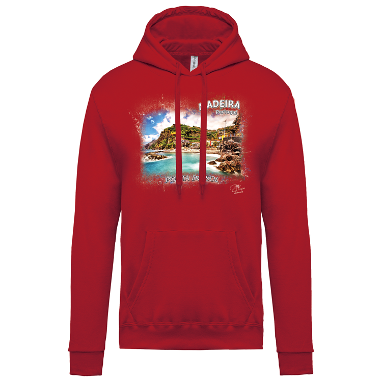 Sweatshirt Kariban com Capuz Ponta do Sol