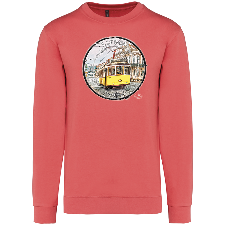 Sweatshirt Kariban sem Capuz Calçada do Combro