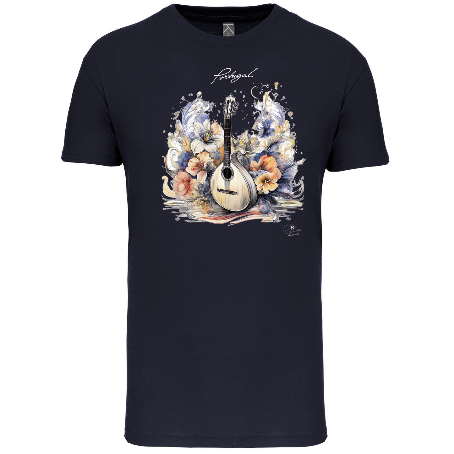 T-Shirt Algodão Biológico Guitarra Portuguesa