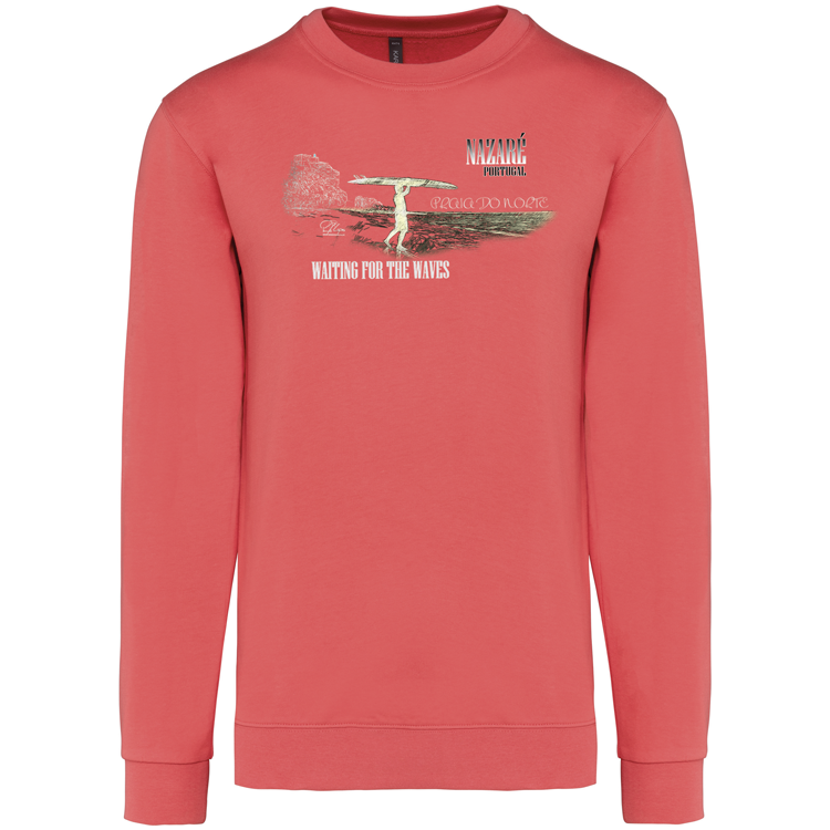 Sweatshirt Kariban sem Capuz Praia do Norte