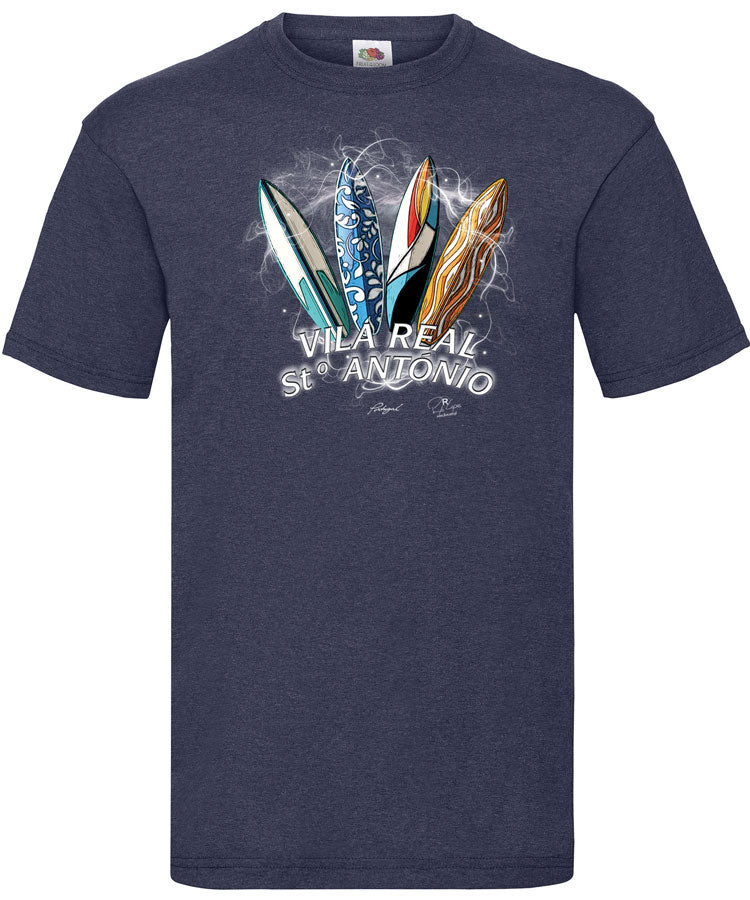 T-shirt Surfboards Vila Real Stº António