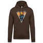 Sweatshirt Kariban com Capuz Sunset Nazaré