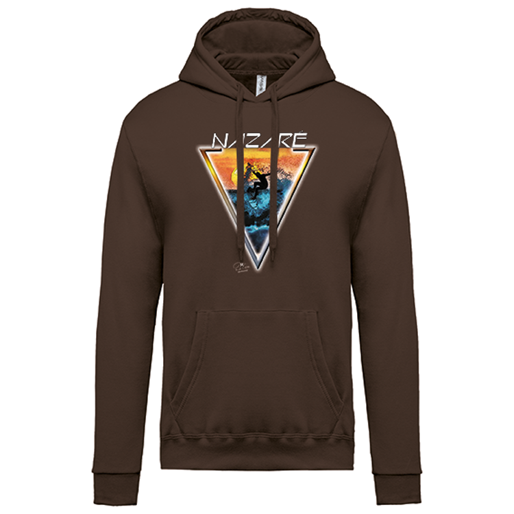 Sweatshirt Kariban com Capuz Sunset Nazaré