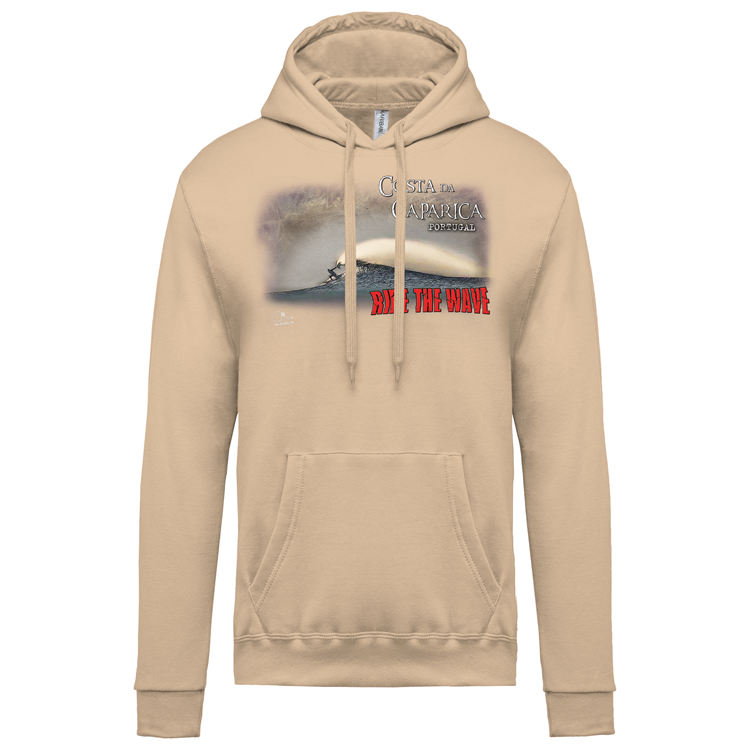 Sweatshirt Kariban com Capuz Ride the Wave Caparica