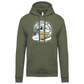 Sweatshirt Kariban com Capuz Surf Life Ilha da Madeira