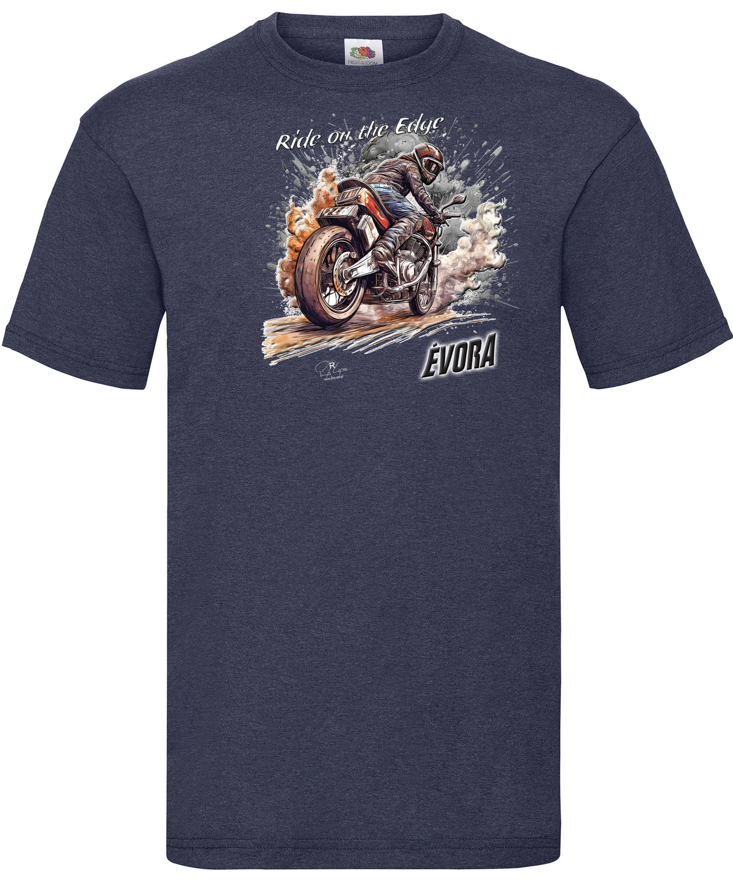 T-shirt Ride on the Edge Évora