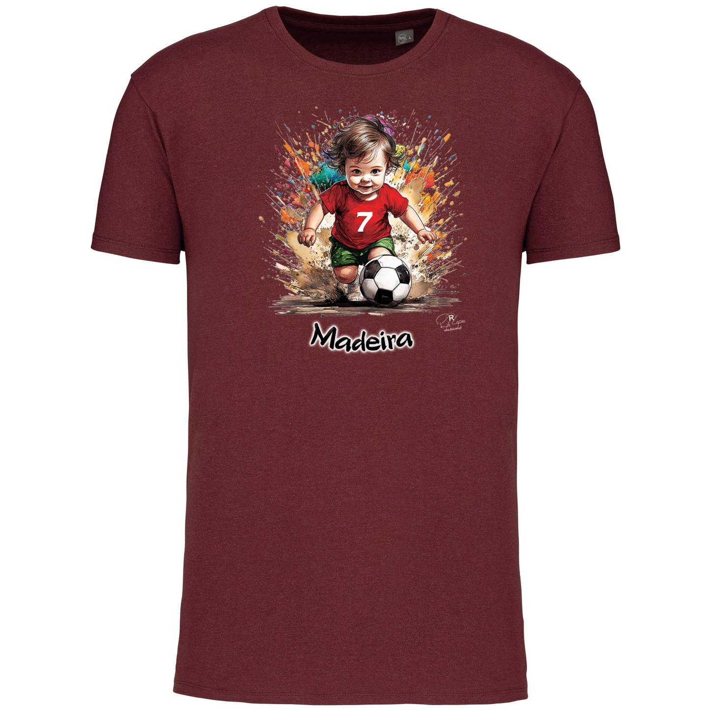T-Shirt Algodão Biológico 7 Madeira