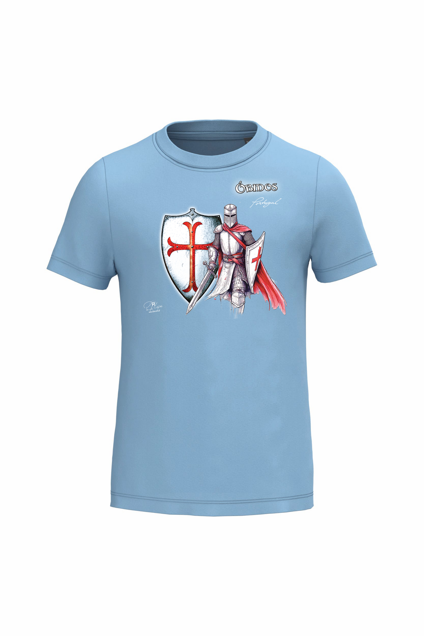 T-shirt de Criança Kariban  Templários