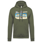 Sweatshirt Kariban com Capuz Pegadas Albufeira