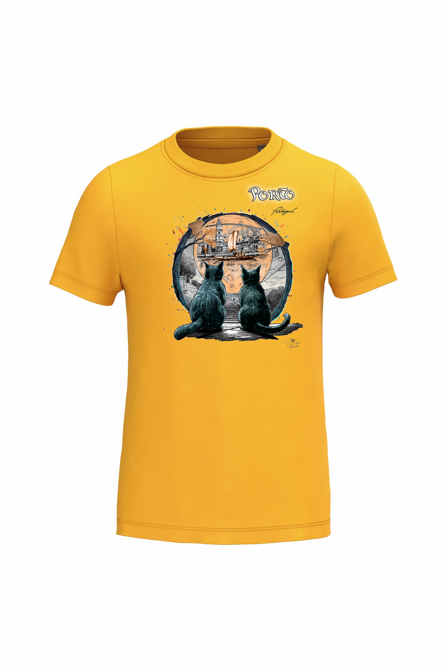 T-shirt de Criança Kariban Luar Porto