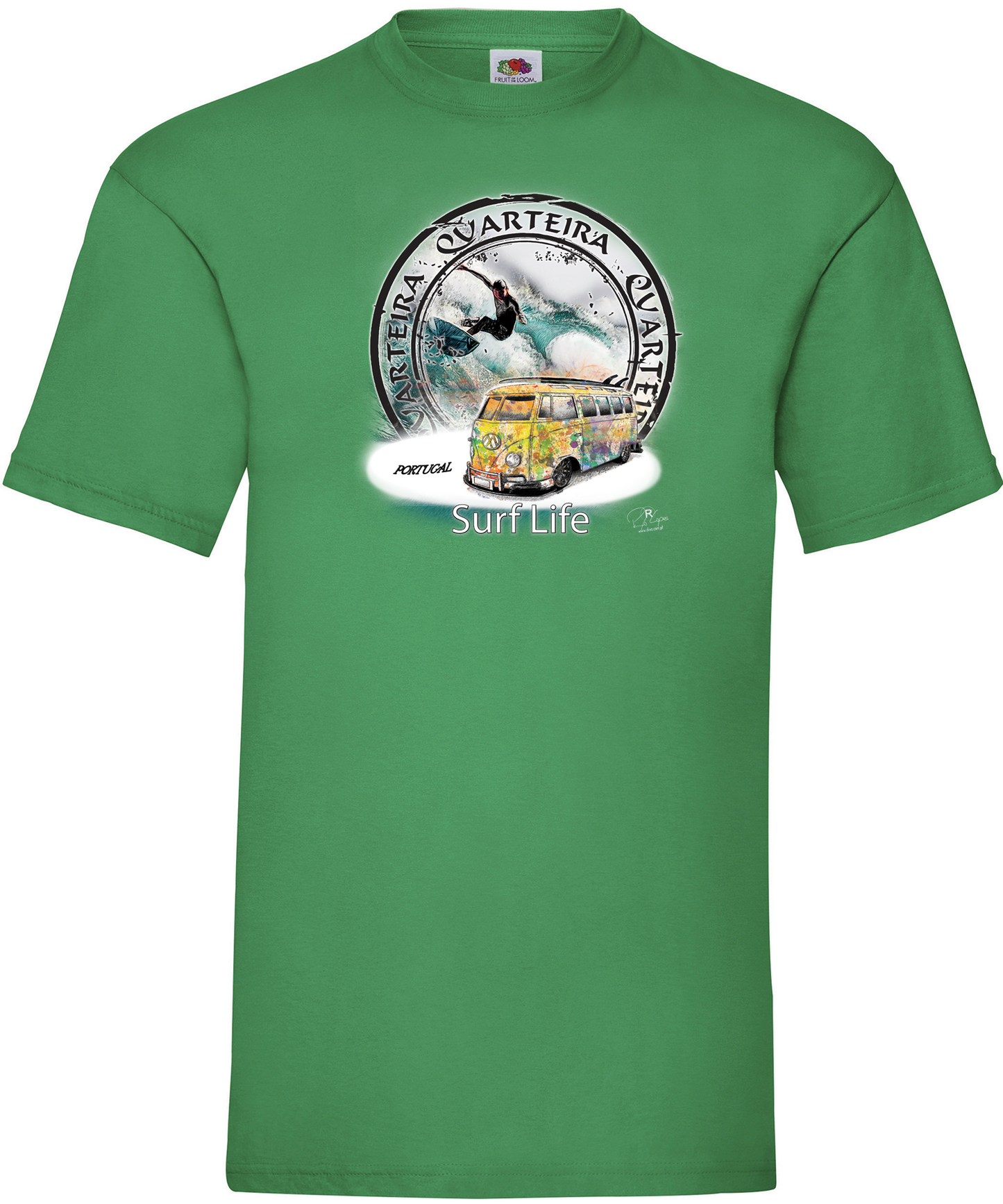 T-shirt Surf Life Quarteira