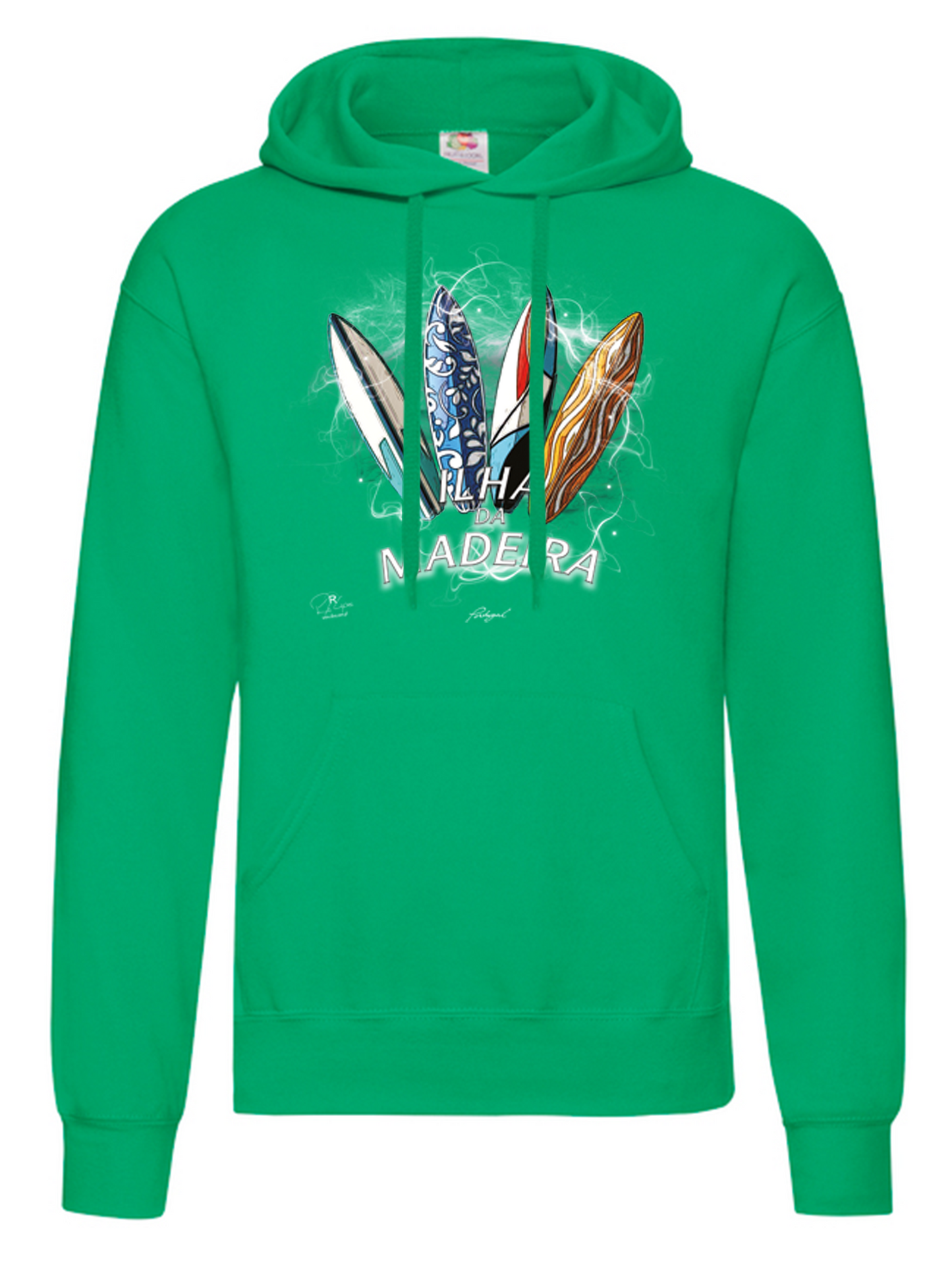 Sweatshirt Surfboards lha da Madeira