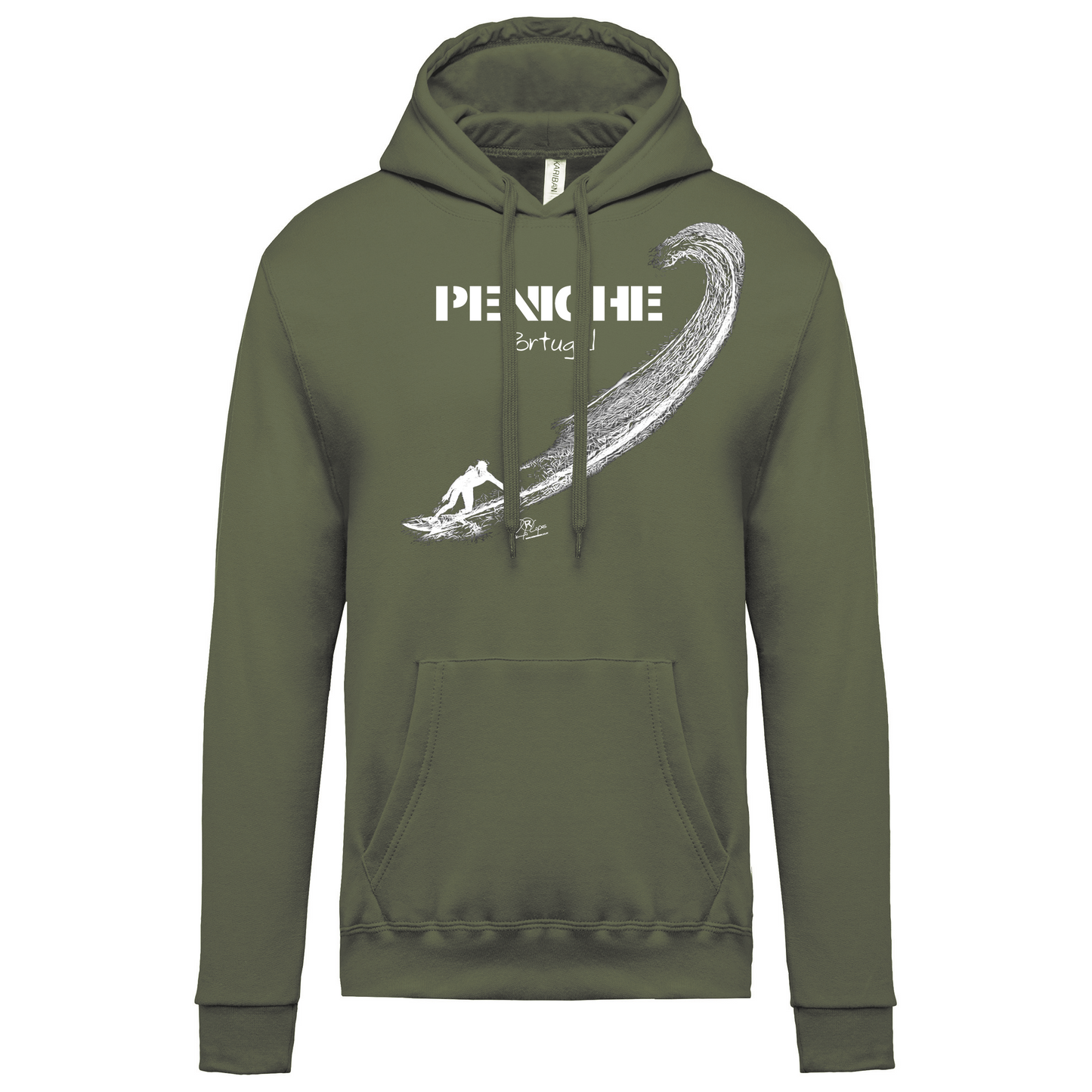 Sweatshirt Kariban com Capuz Surf Peniche