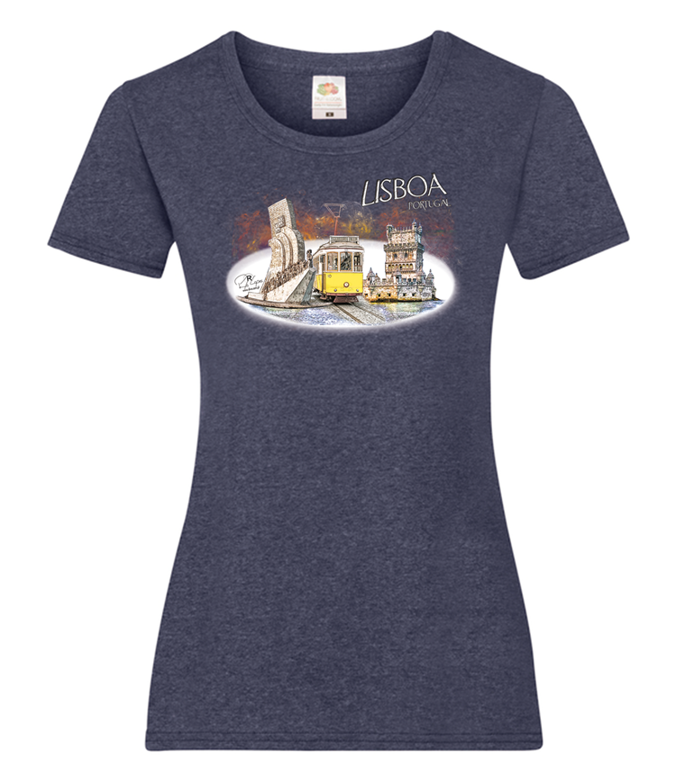 T-shirt Senhora Monumentos Belém