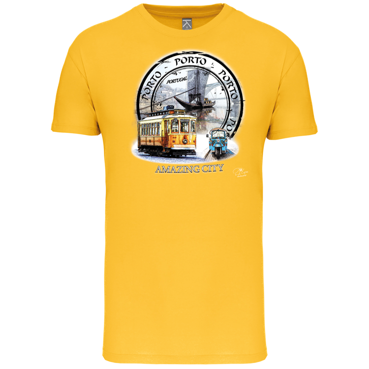 T-Shirt Algodão Biológico Amazing City Porto