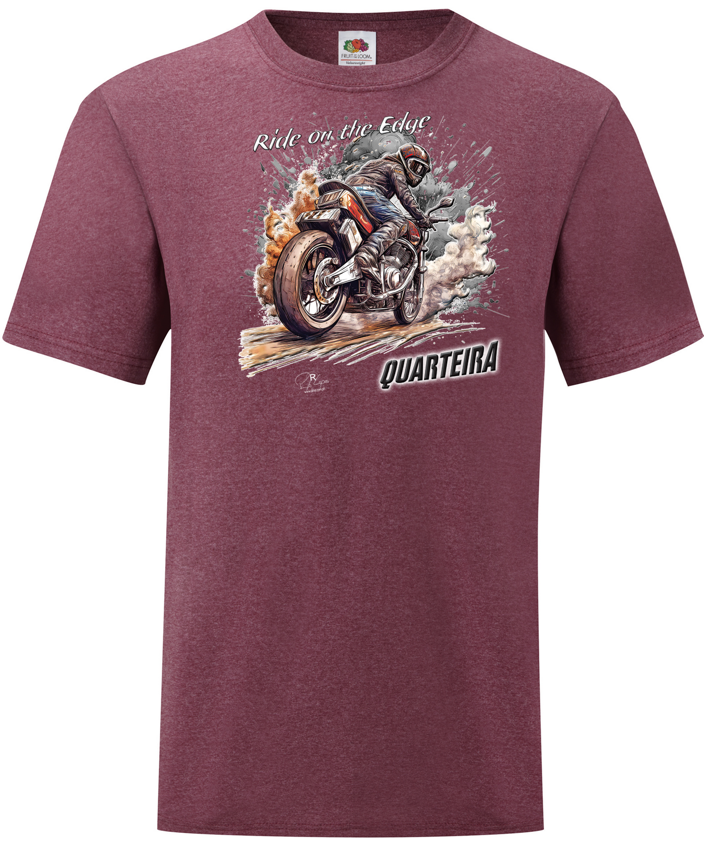 T-shirt Ride on the Edge Quarteira
