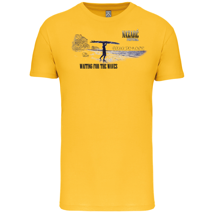 T-Shirt Algodão Biológico Praia do Norte