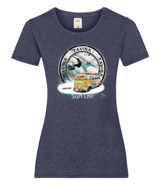 T-shirt Senhora Surf Life Tavira