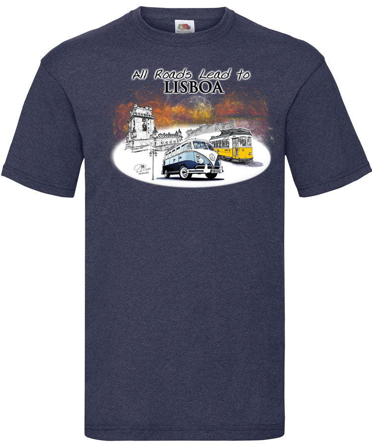 T-shirt All Roads Lead to Lisboa