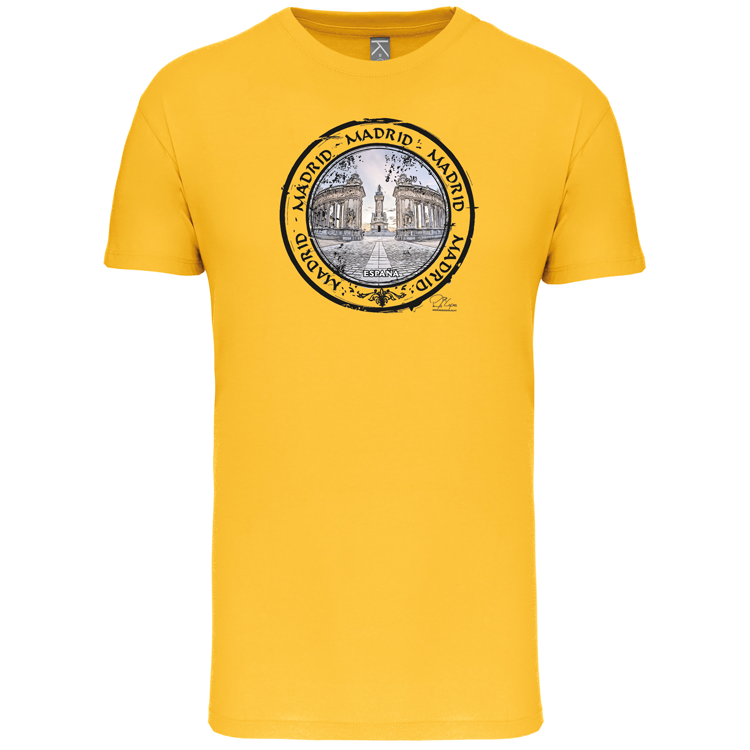 T-Shirt Algodão Biológico Sello Madrid