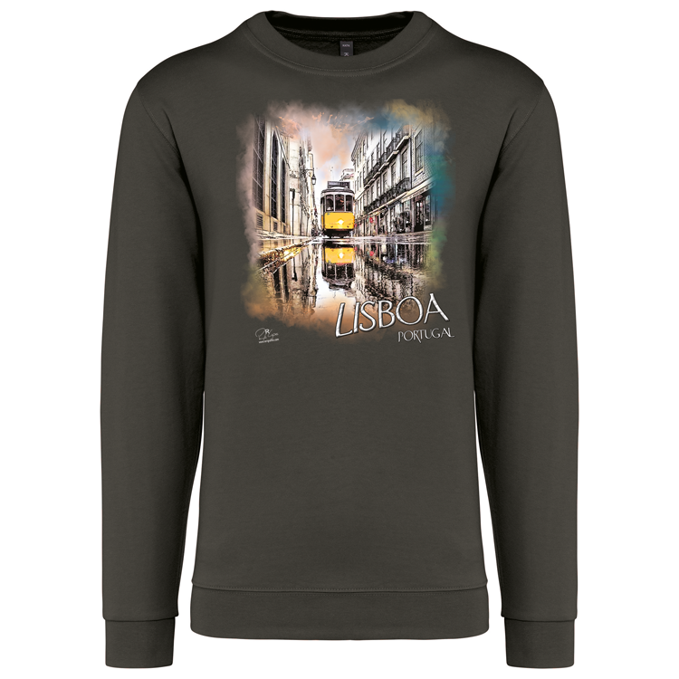 Sweatshirt Kariban sem Capuz Espelho Lisboa