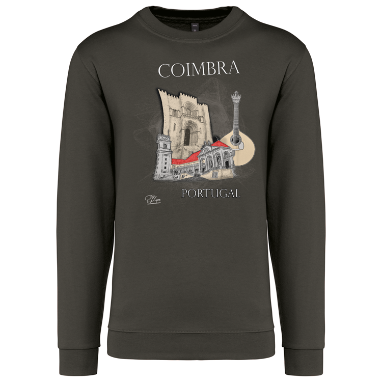 Sweatshirt Kariban sem Capuz Sé de Coimbra
