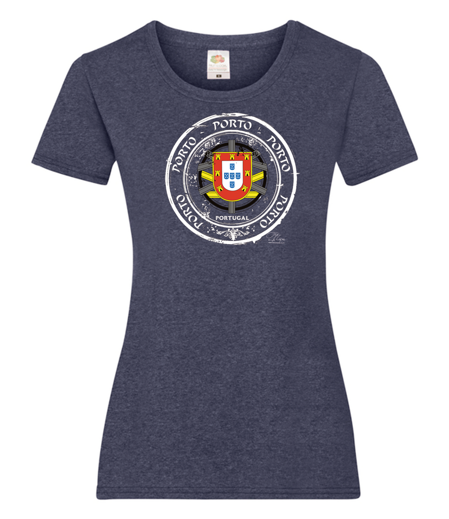 T-shirt Senhora Selo Escudo Porto