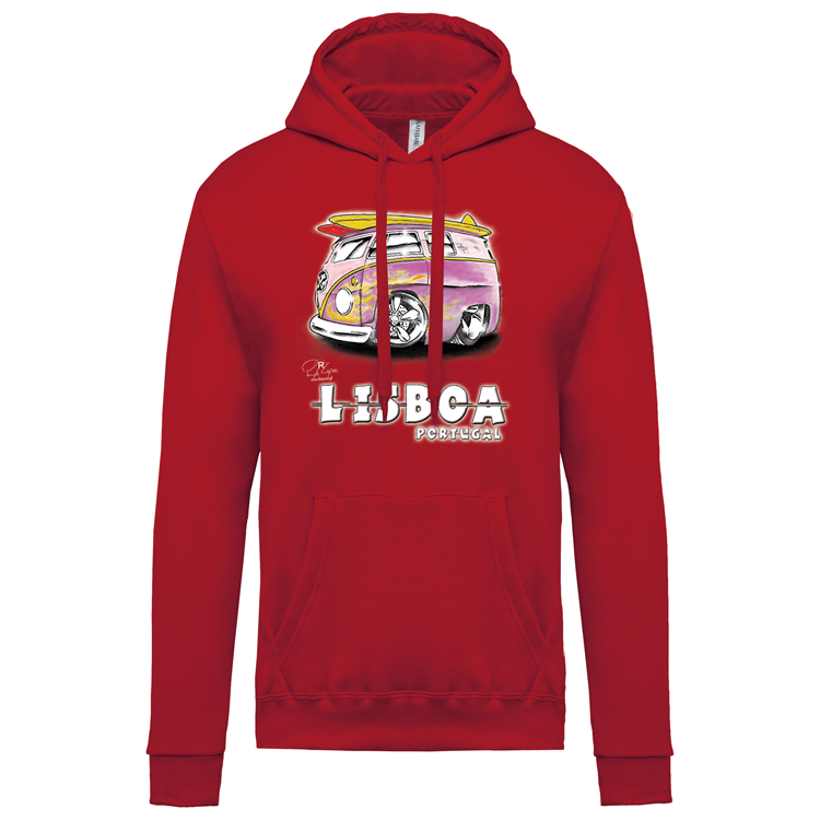 Sweatshirt Kariban com Capuz Gorduxinha Lisboa
