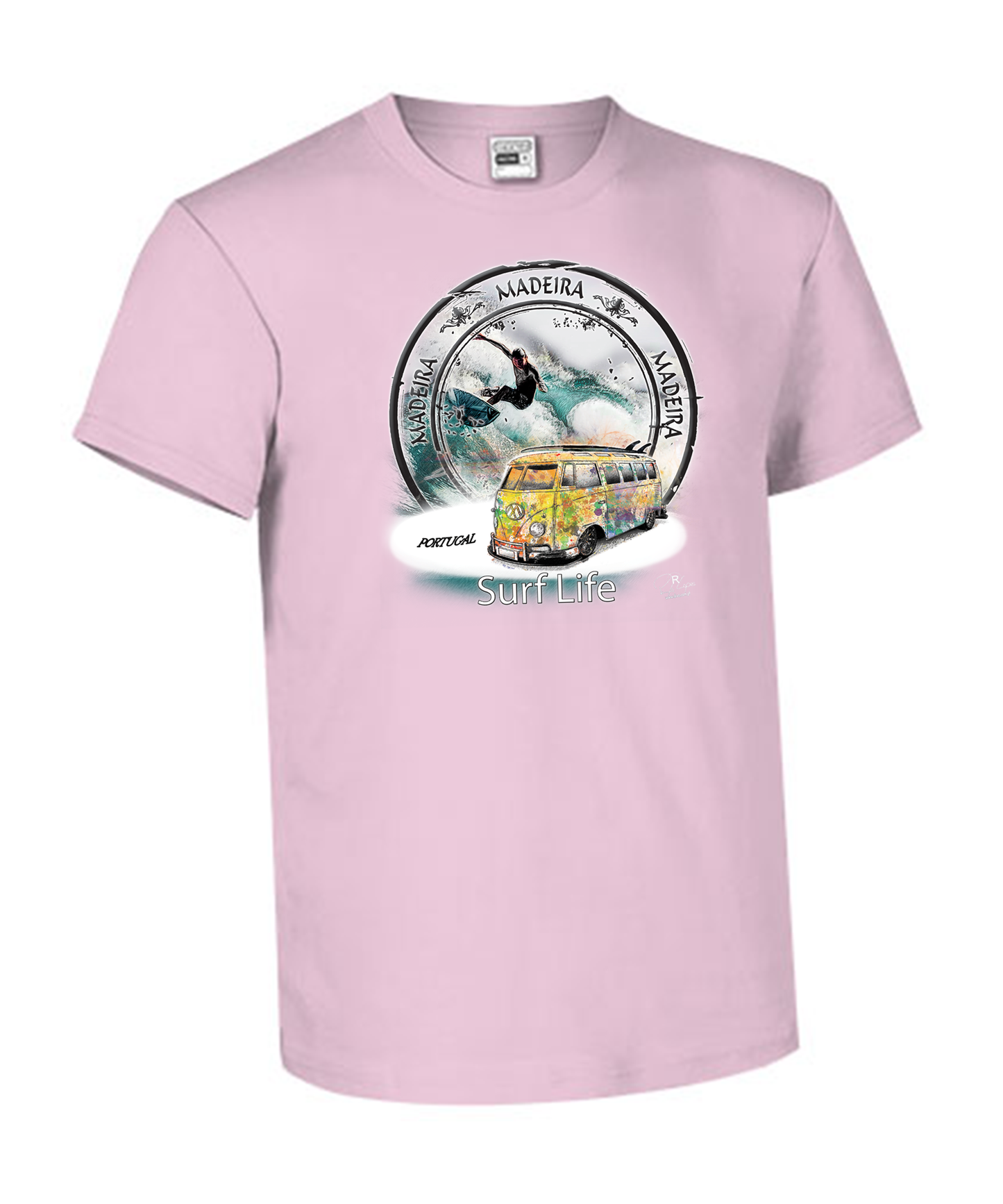 T-shirt Kids Surf Life Ilha da Madeira