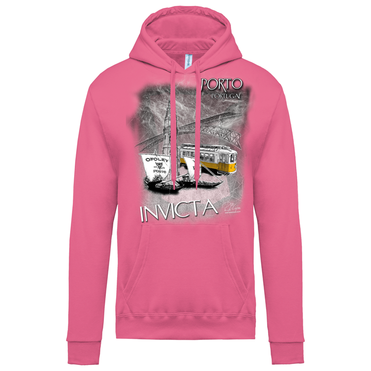 Sweatshirt Kariban com Capuz Invicta
