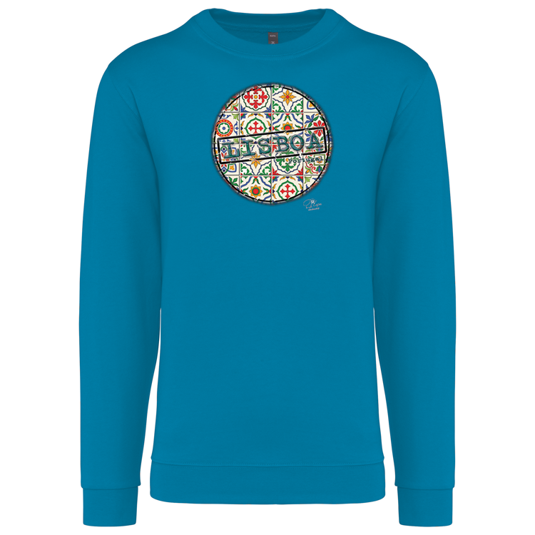 Sweatshirt Kariban sem Capuz Pin Lisboa