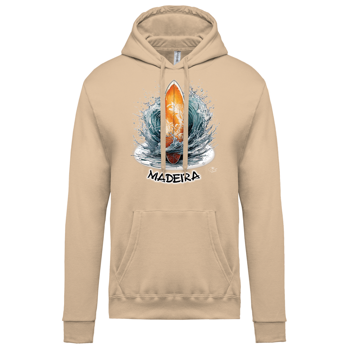 Sweatshirt Kariban com Capuz Prancha Madeira