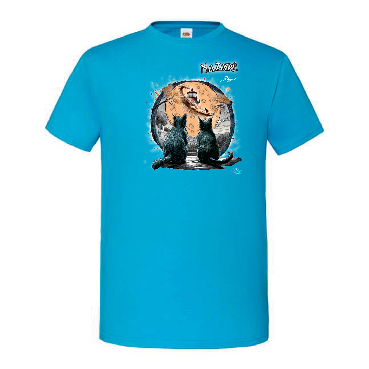 T-shirt Fruit of the Loom, Iconic, 150g, Luar Nazaré