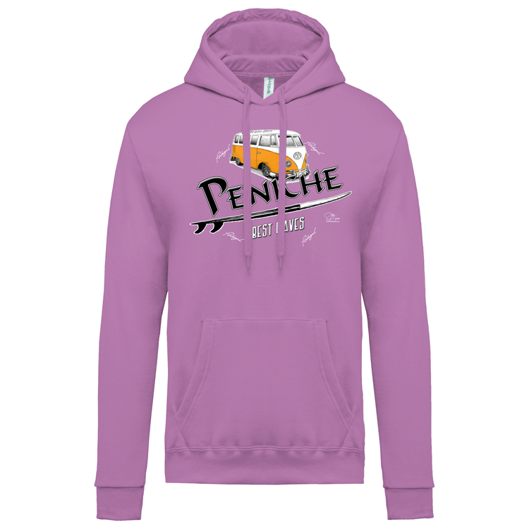 Sweatshirt Kariban com Capuz Pão de Forma Peniche