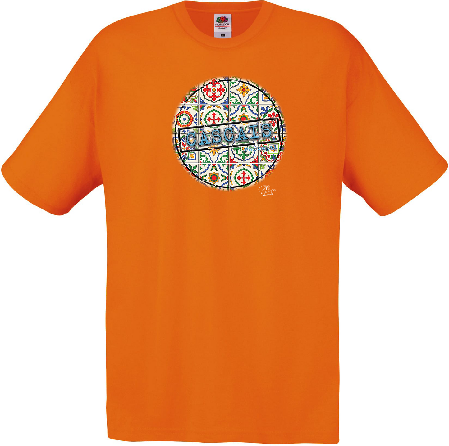 T-shirt Fruit of the Loom, Original 145g, Pin Cascais