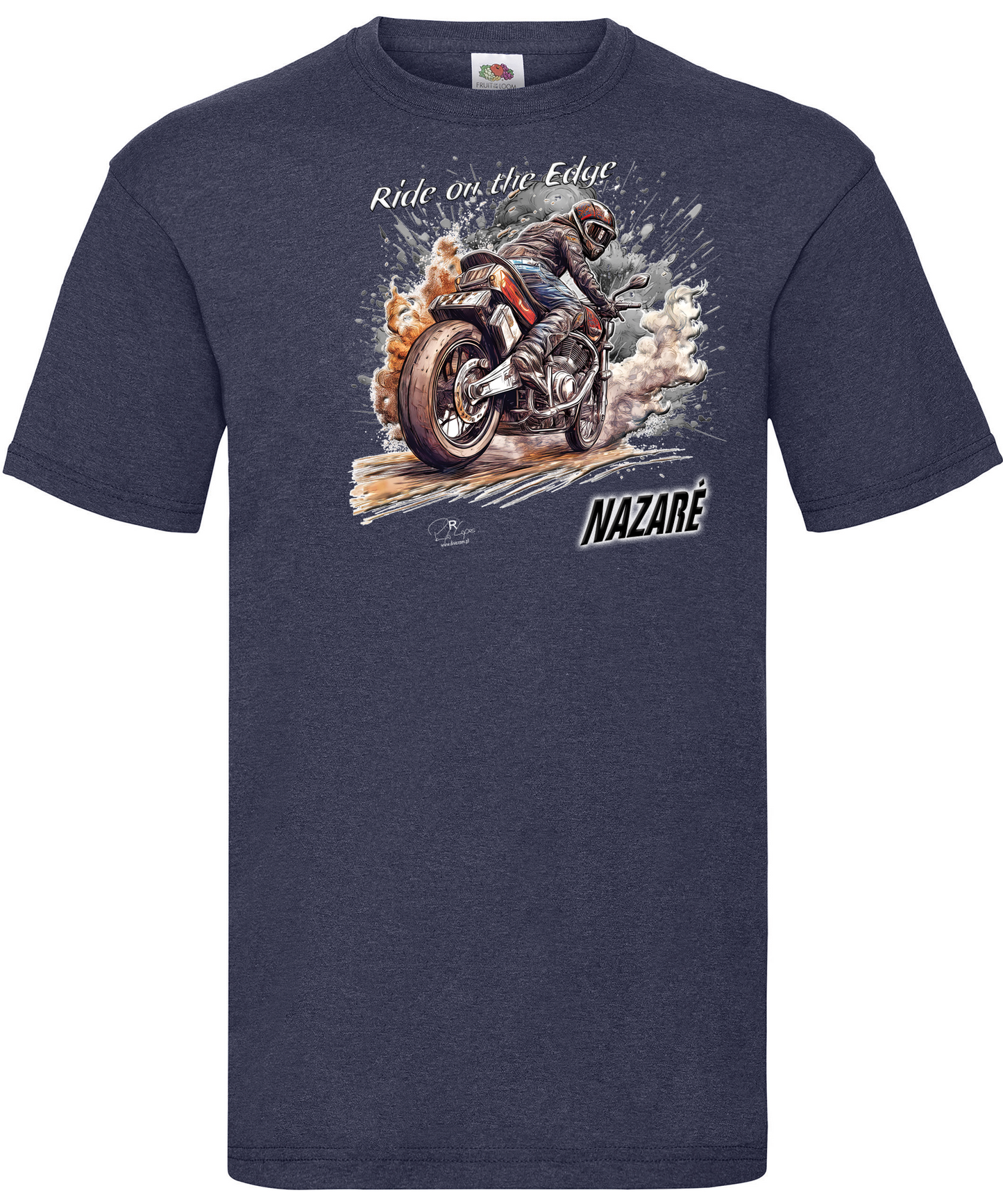 T-shirt Ride on the Edge Nazaré