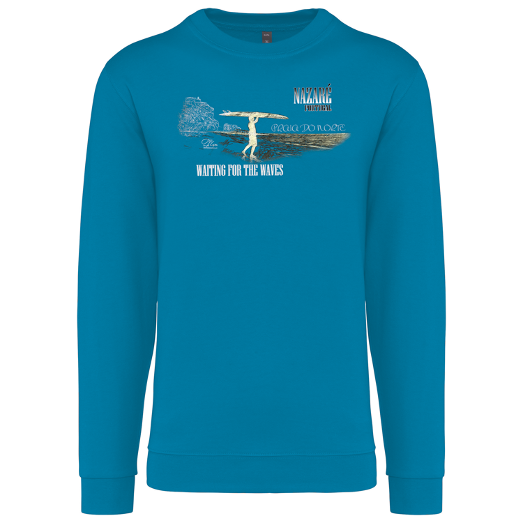 Sweatshirt Kariban sem Capuz Praia do Norte