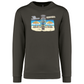 Sweatshirt Kariban sem Capuz Pegadas Albufeira