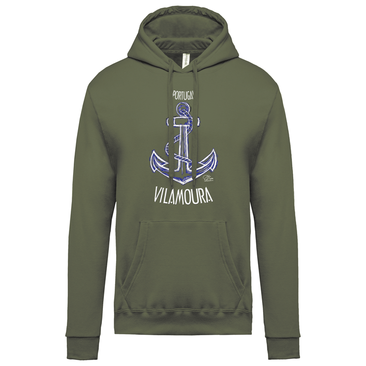 Sweatshirt Kariban com Capuz Âncora Vilamoura