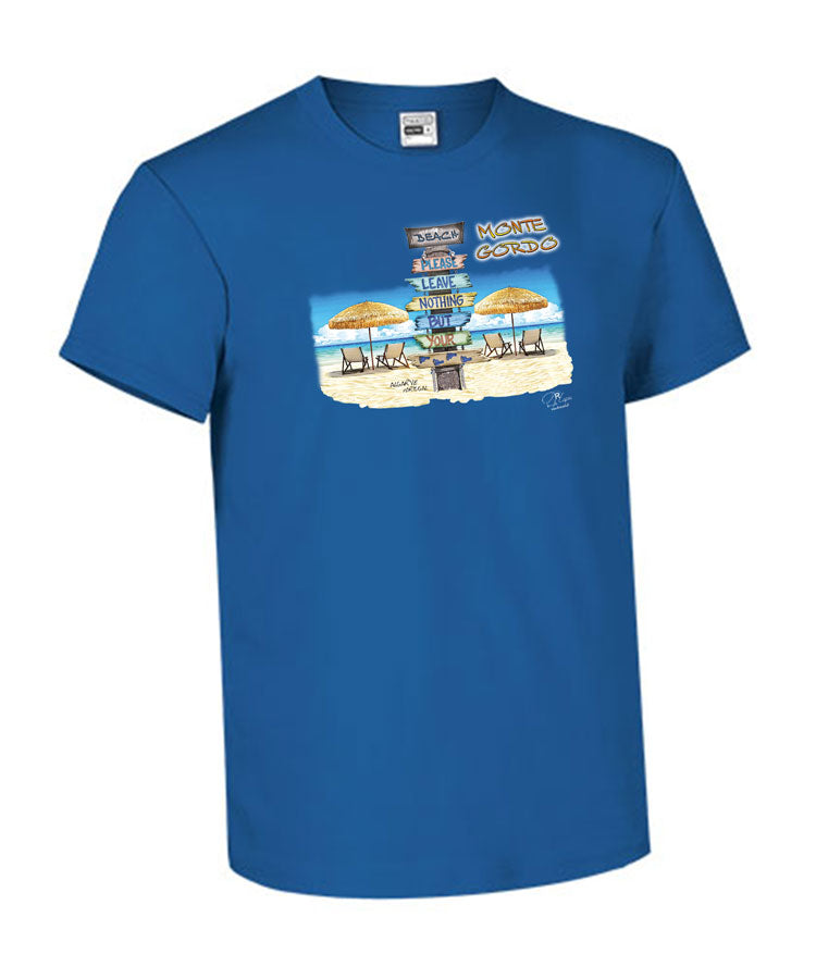 T-shirt Kids Pegadas Monte Gordo