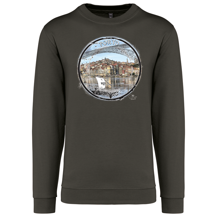 Sweatshirt Kariban sem Capuz Selo Porto