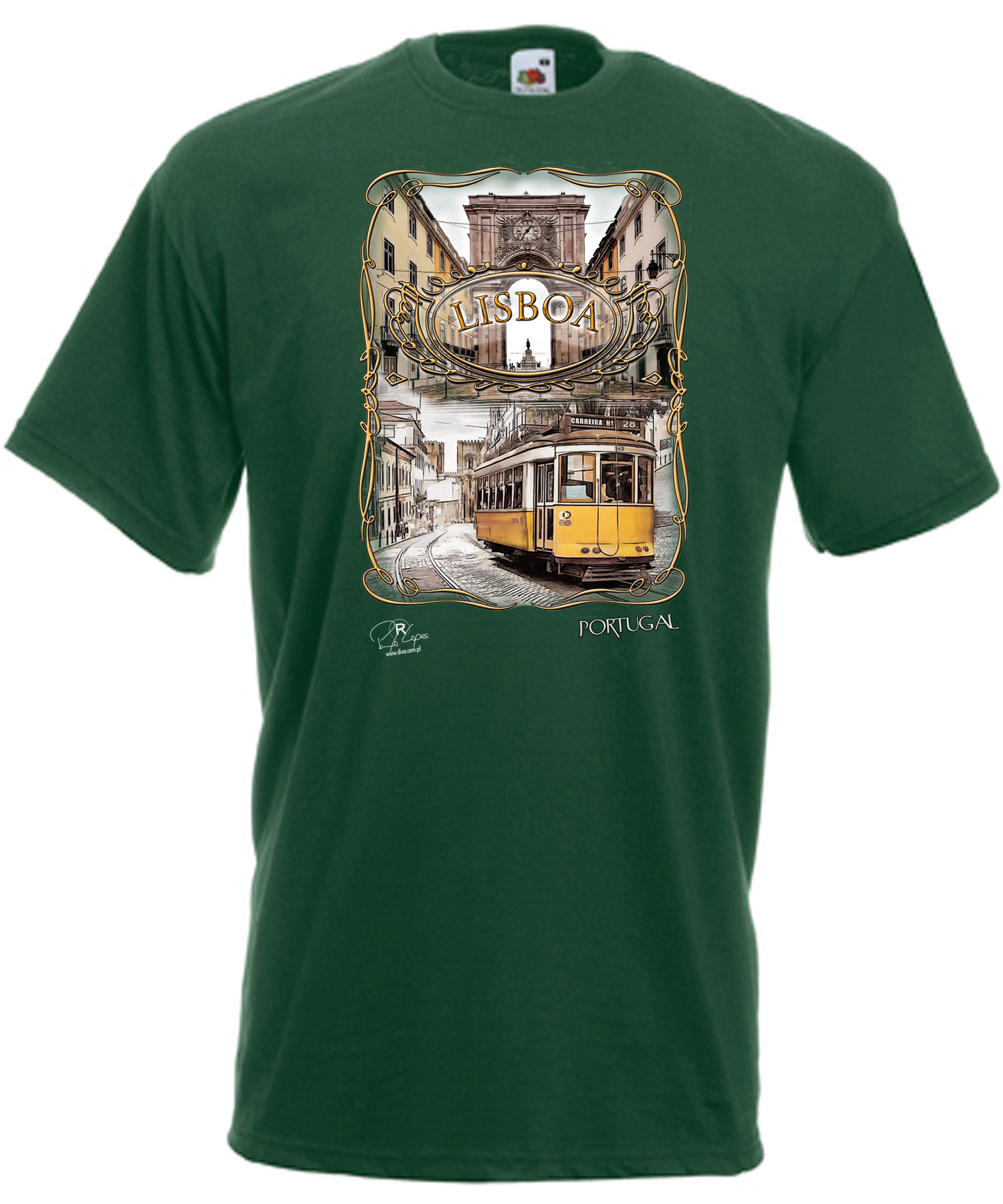 T-shirt Gold
