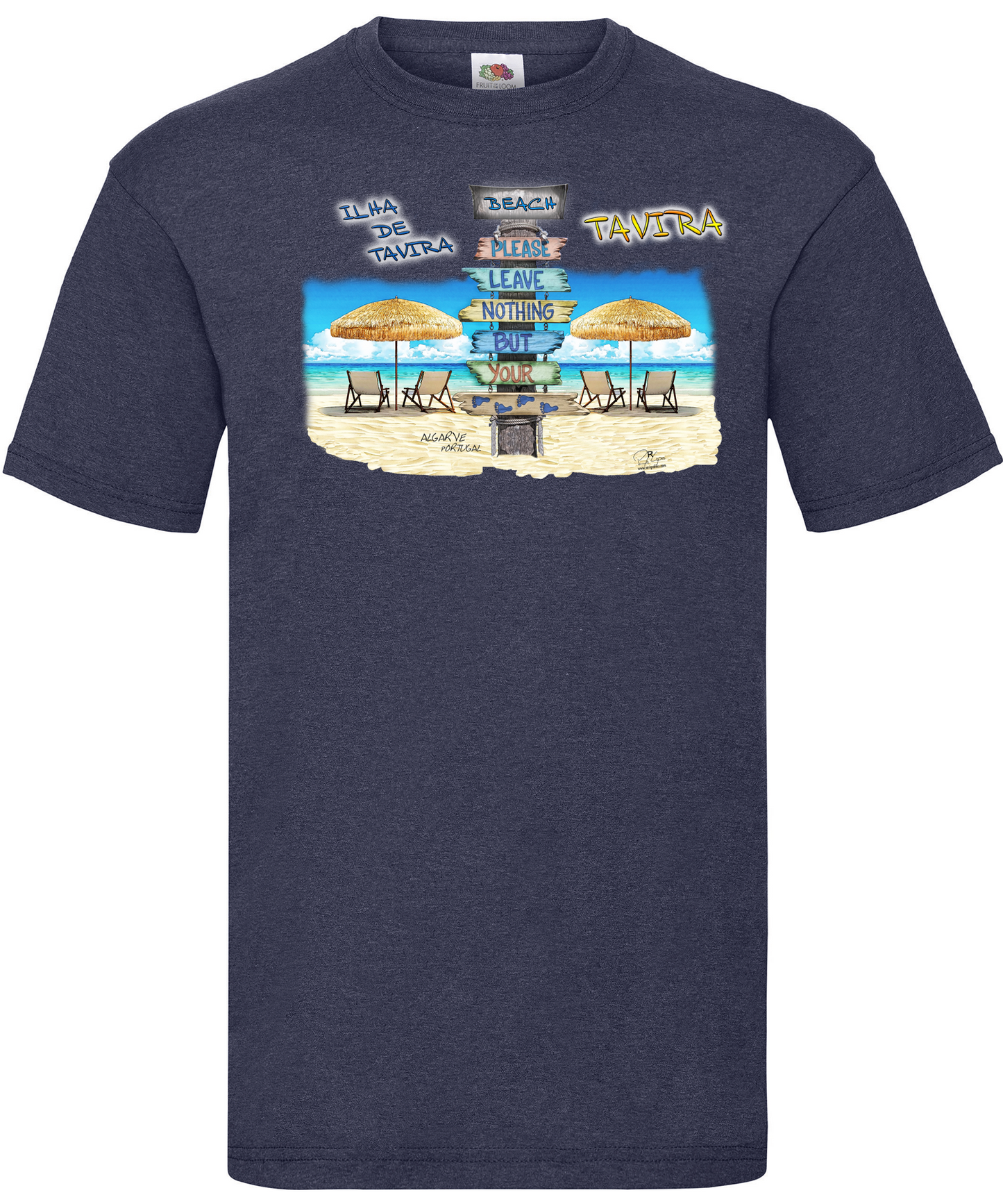 T-shirt Pégadas Tavira