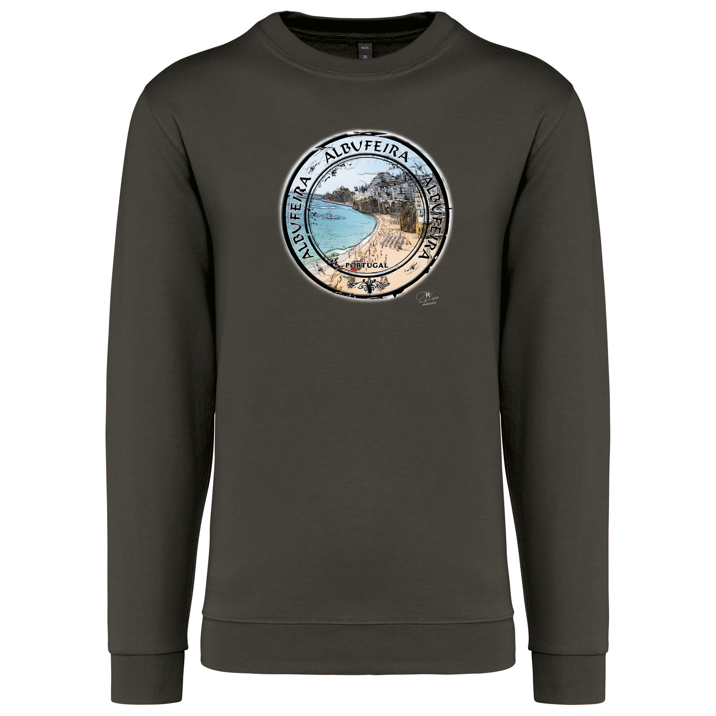 Sweatshirt Kariban sem Capuz Selo Albufeira
