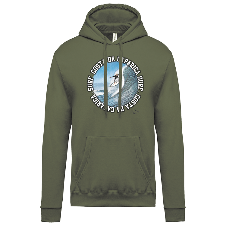 Sweatshirt Kariban com Capuz Monster Waves 2 Costa da Caparica