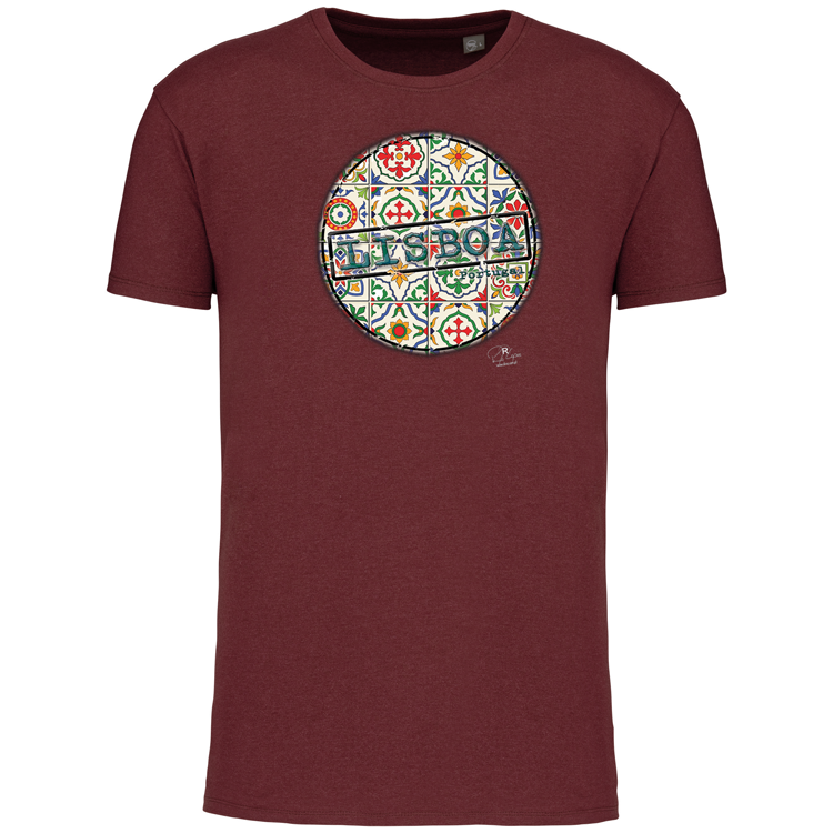 T-Shirt Algodão Biológico Pin Lisboa
