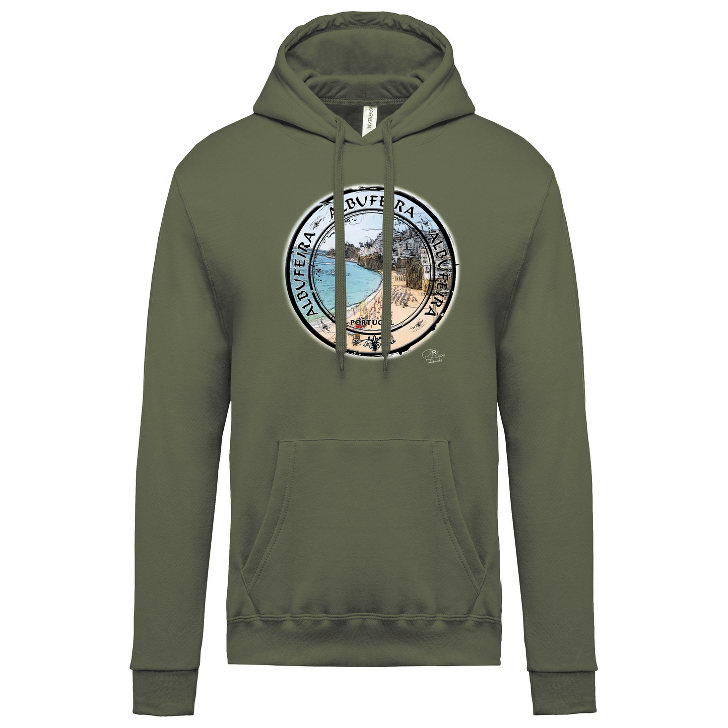 Sweatshirt Kariban com Capuz Selo Albufeira