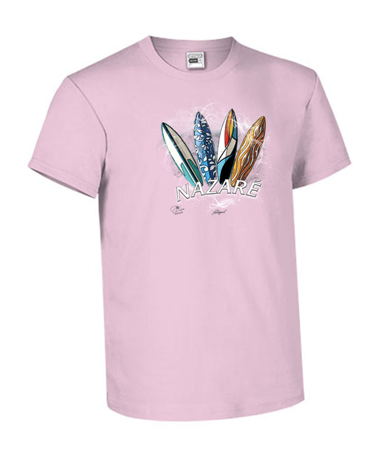 T-shirt Kids Surfboards Nazaré